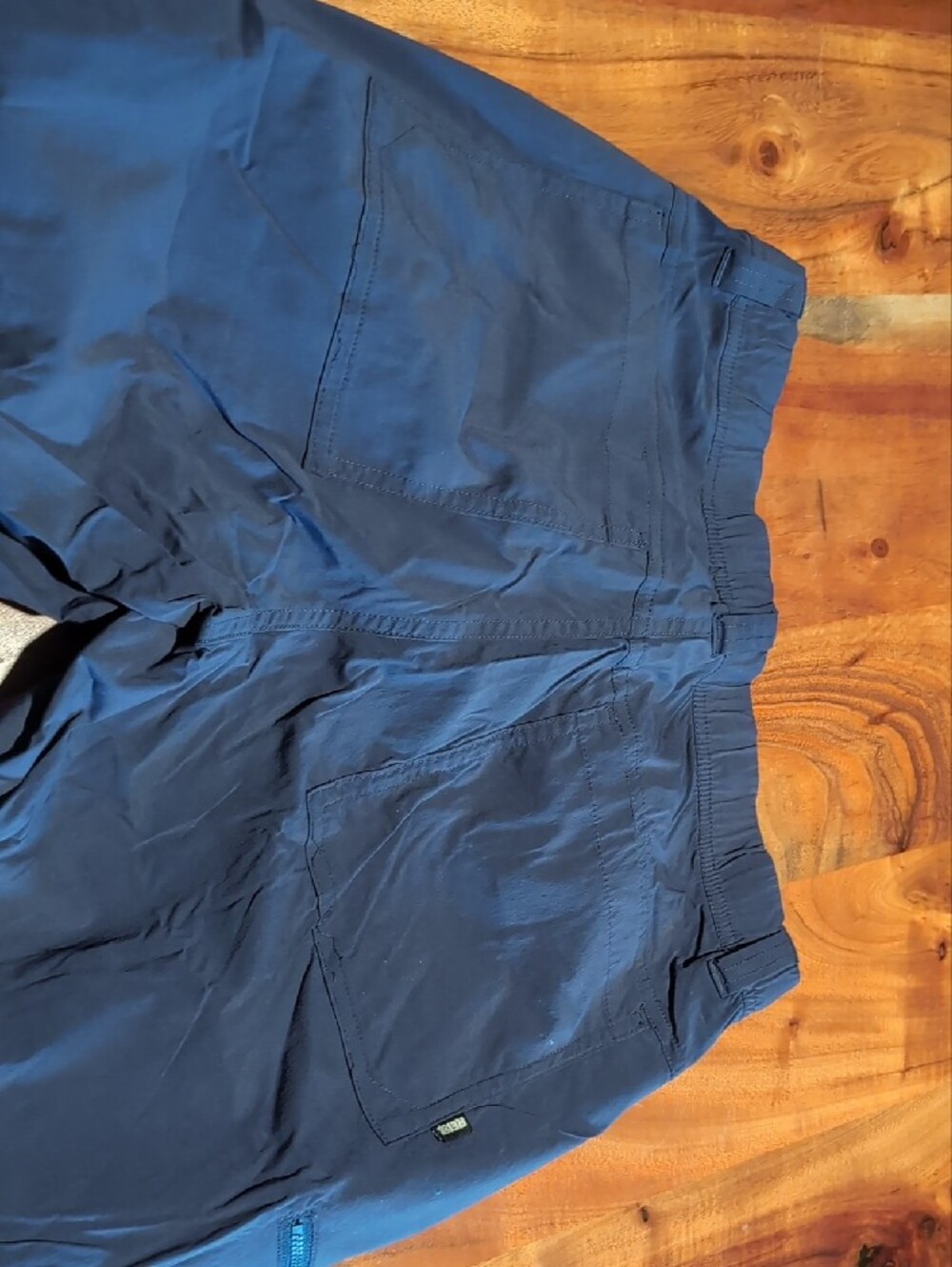 REI Navy Cargo Pants with Teal Accent - Picture 5 of 5